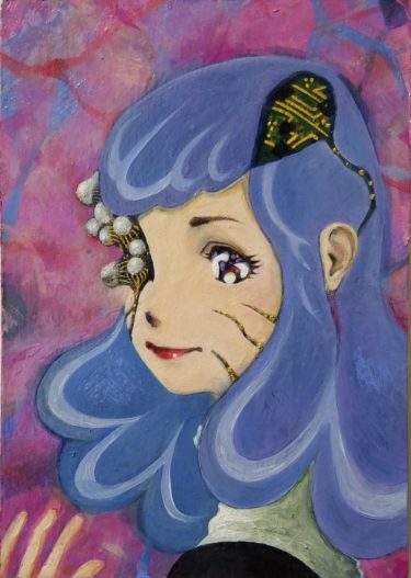 半導体少女図 / Semiconductor girl painting　¥66,000